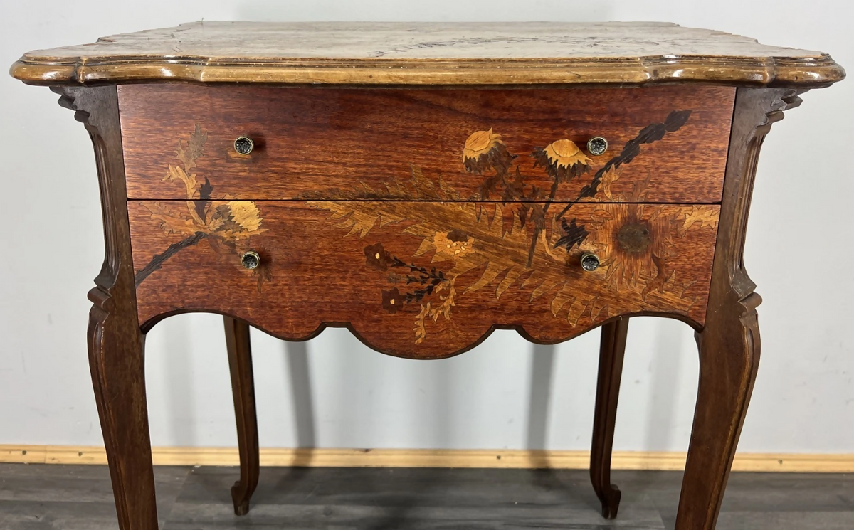 Cabinet Vintage French Louis XVI Style Cupboard Carved Oak Sideboard LOT 24290