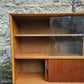 Display Cabinet By Herbert Gibbs Bookcase Shelving Mid Century Teak Vintage Furniture