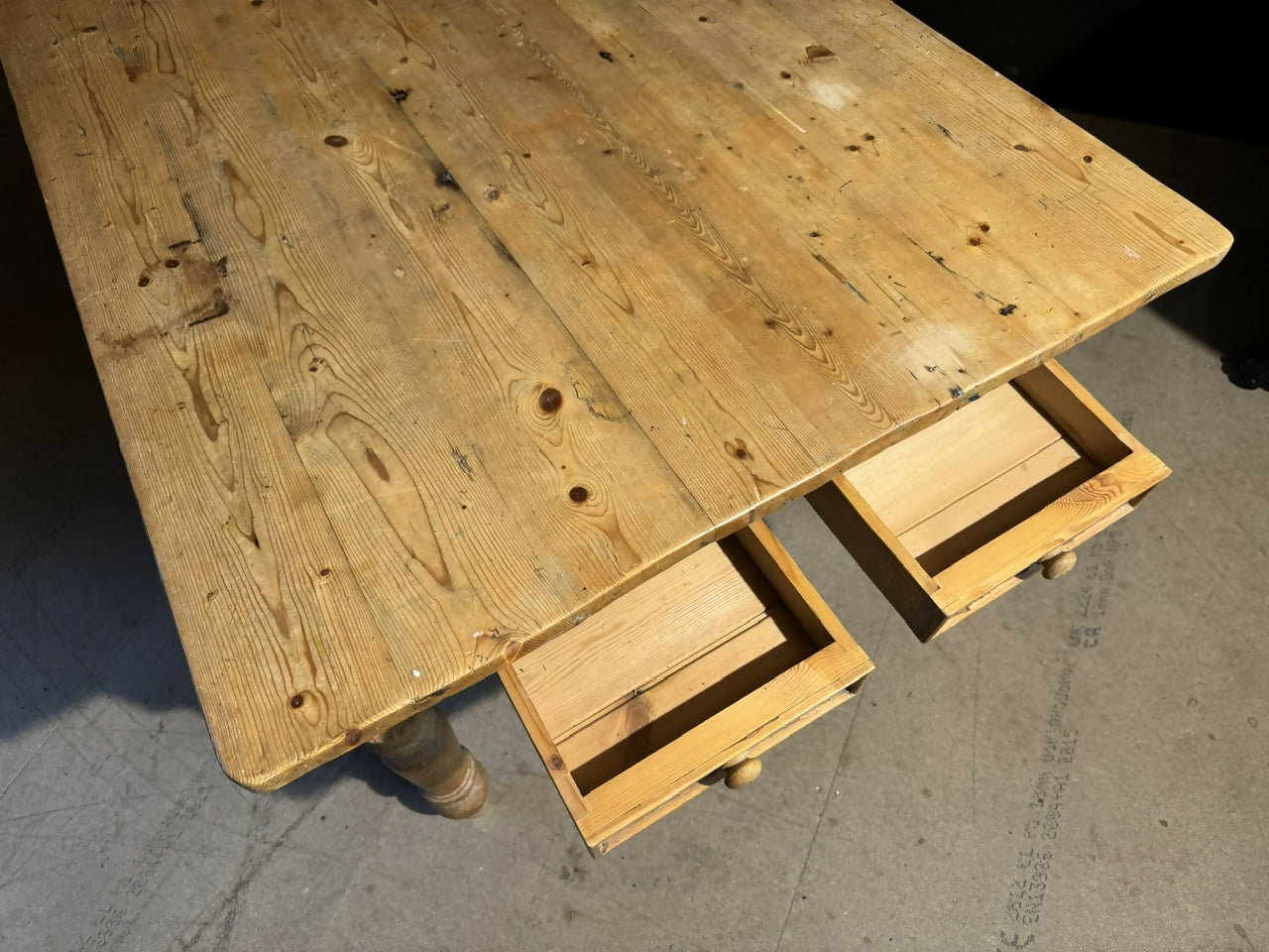 Pine Farmhouse Dining Table