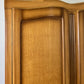 Wardrobe Vintage French Louis Oak Triple Door Carved Armoire Cabinet LOT 6534