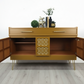 MADE TO ORDER- Midcentury Nathan Teak mustard sideboard