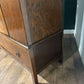 Vintage George V Mirrored Oak Double Wardrobe9