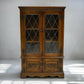 Old Charm Small Bookcase Display Cabinet 2 Shelves Light Oak FREE* UK Delivery