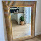 Vintage Mirror with Ornate Gold Frame.Inspired by Ancient Egyptian Art