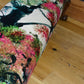 Maple & Co Oversized Antique c1900 Bench Footstool in Timorous Beasties Pinyin Tree Velvet