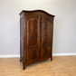 Wardrobe Antique French Louis XVI Style Oak Two Door Carved Armoire LOT 6466