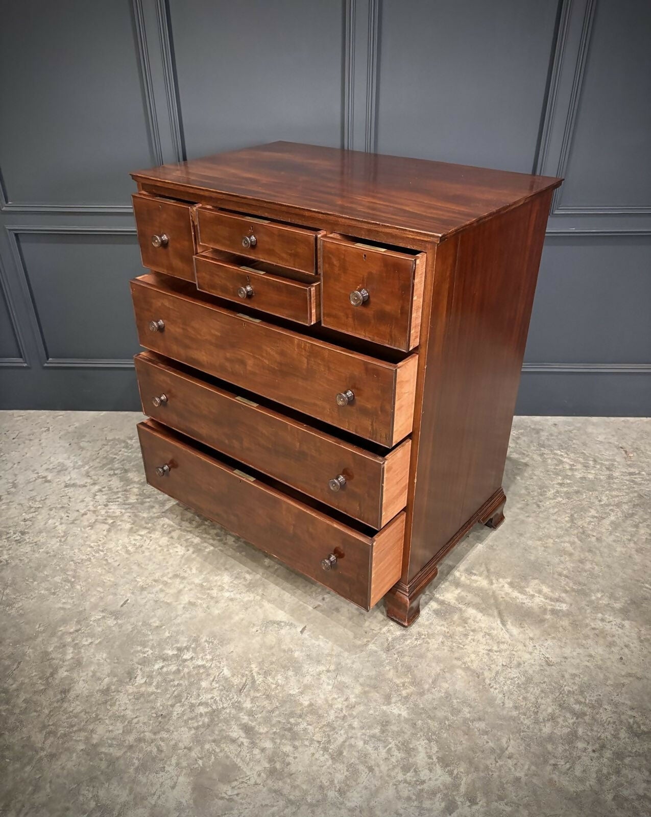 Vintage Mahogany Chest By Waring & Gillow