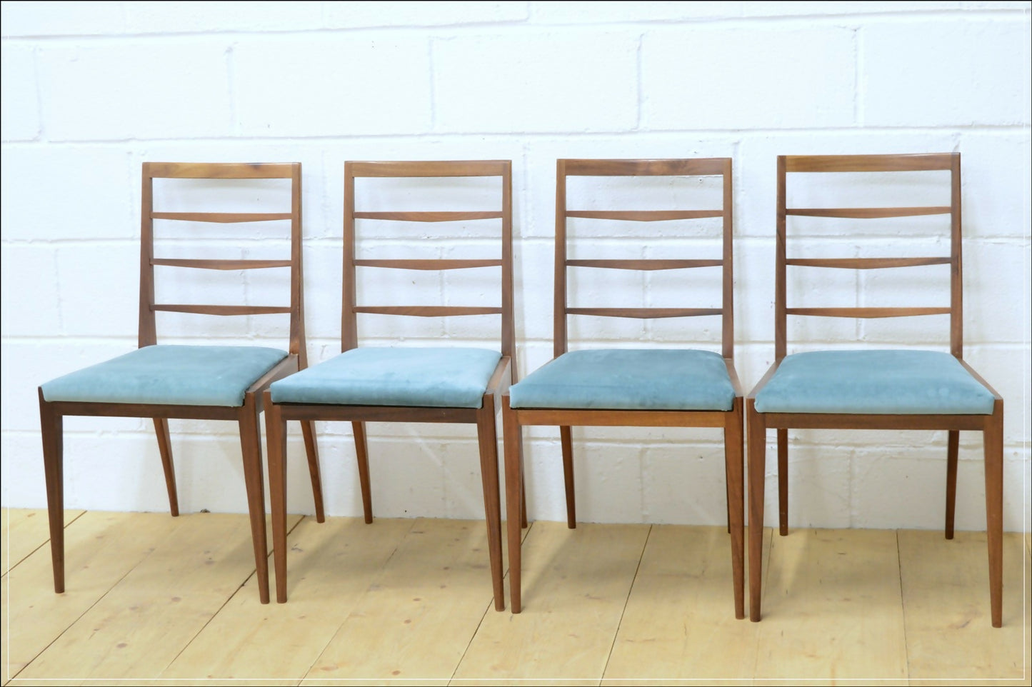 vintage dining chairs teak McIntosh set of 4 danish design mid century DELIVERY