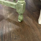 Round Green Stone Effect Occasional Side Table