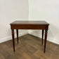 Reproduction Mahogany Storage Table with Lift-Up Top
