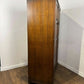 Vintage Priory Style Oak Double Wardrobe