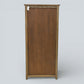 Old Charm Tall Bookcase Display Cabinet 4 Shelves Light Oak FREE UK Delivery*