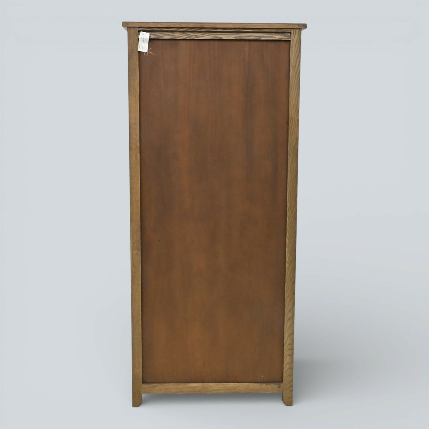 Old Charm Tall Bookcase Display Cabinet 4 Shelves Light Oak FREE UK Delivery*