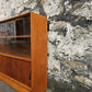 Display Cabinet By Herbert Gibbs Bookcase Shelving Mid Century Teak Vintage Furniture