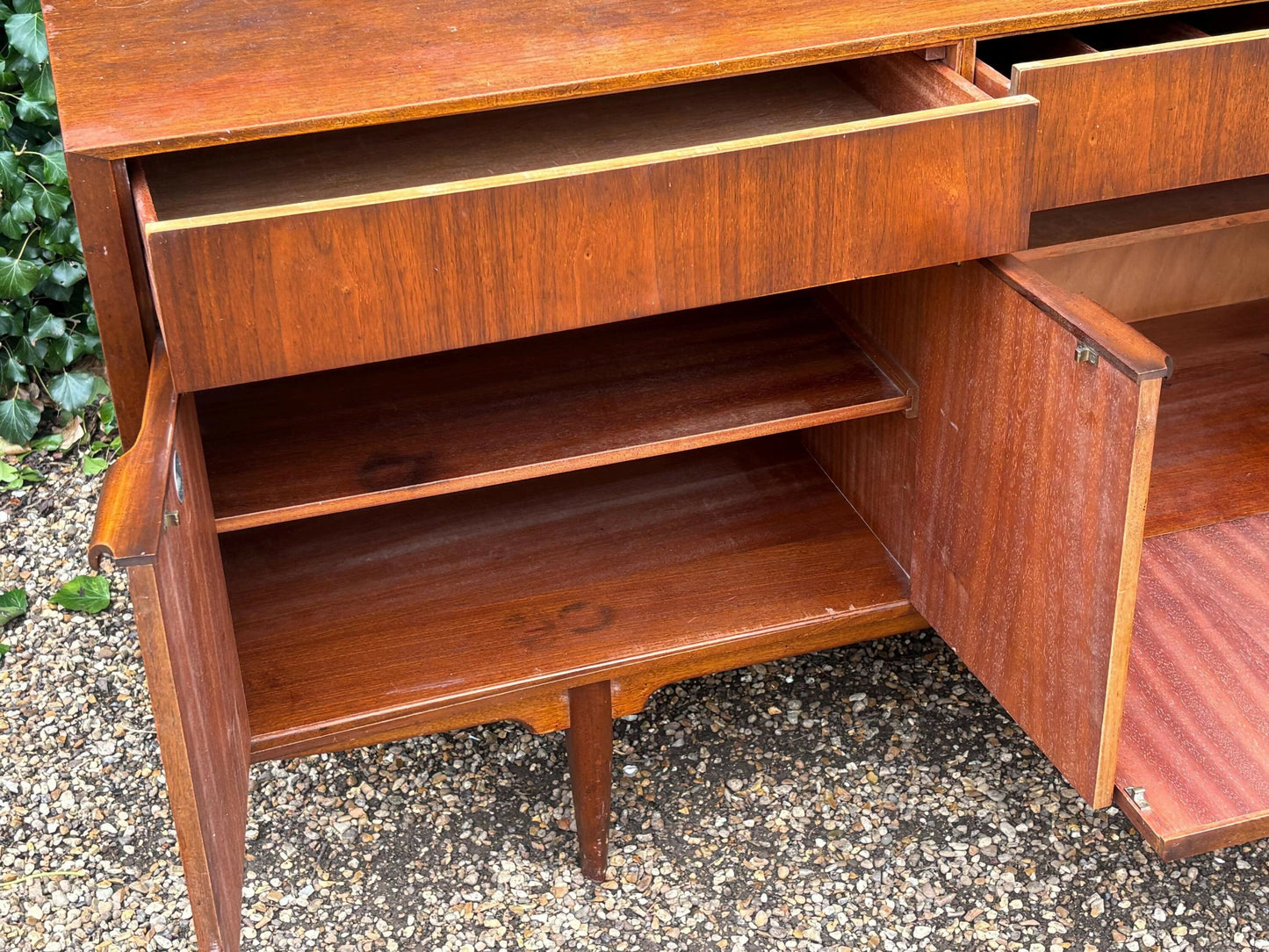 Mid Century A.H. McIntosh of Kirkcaldy Teak Sideboard Cabinet