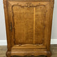 Cabinet Vintage French Style Oak Sideboard with Carved Cupboard LOT 6248