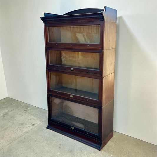 Antique Barristers stacking bookcase by Lebus