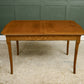Mid Century Oak Extending Dining Table by Strongbow Furniture
