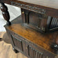 Early 20th Century Small Oak Court Cupboard