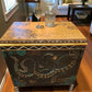 Quirky Steampunk Octopus Wine Bar, Cocktail Cabinet, Drinks Bar. Vintage, Solid Wood