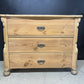 Pine 3 Drawer Chest of Drawers