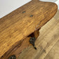 Coat Rack Vintage French Carved Oak Wall Mounted 6 Hooks Rack Hanger LOT 6227