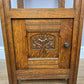 Bedside Table Antique French Style Marble Top Oak Cabinet Nightstand LOT 6241
