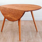 Mid century retro Ercol drop leaf dining table