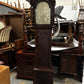 Georgian Mahogany Longcase Clock, Silvered Dial. 8 Day