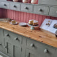 SOLD OUT Solid Vintage Pine Welsh Dresser, Painted Bespoke Dresser, Country Kitchen, Farmhouse, Shop Display, Cafe, Pub