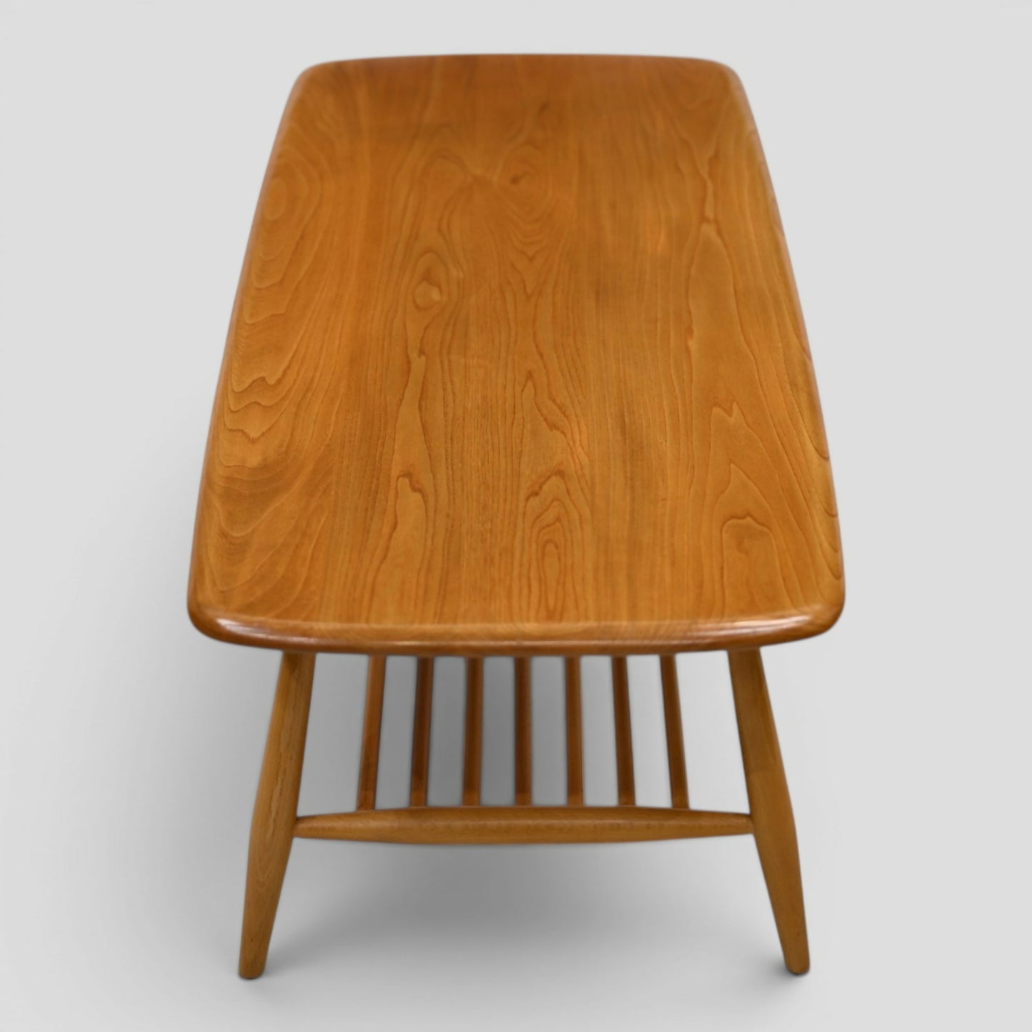 Ercol Occasional/Coffee Table Slatted Magazine Shelf #459 Light FREE Delivery*