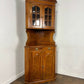 Modern Bespoke Walnut Inlaid Double Corner Cabinet