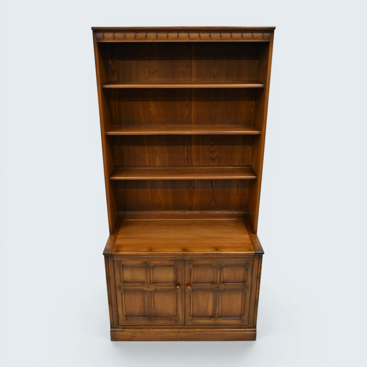 Ercol Mural Bookcase Music Cabinet For Vinyl Record Golden Dawn FREE UK Delivery