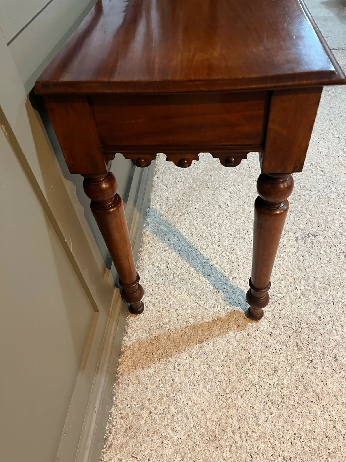 Vintage Side Table Mid 1800’s Mahogany Antique Hall Table