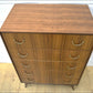 vintage chest of drawers teak Meredew mid century danish design
