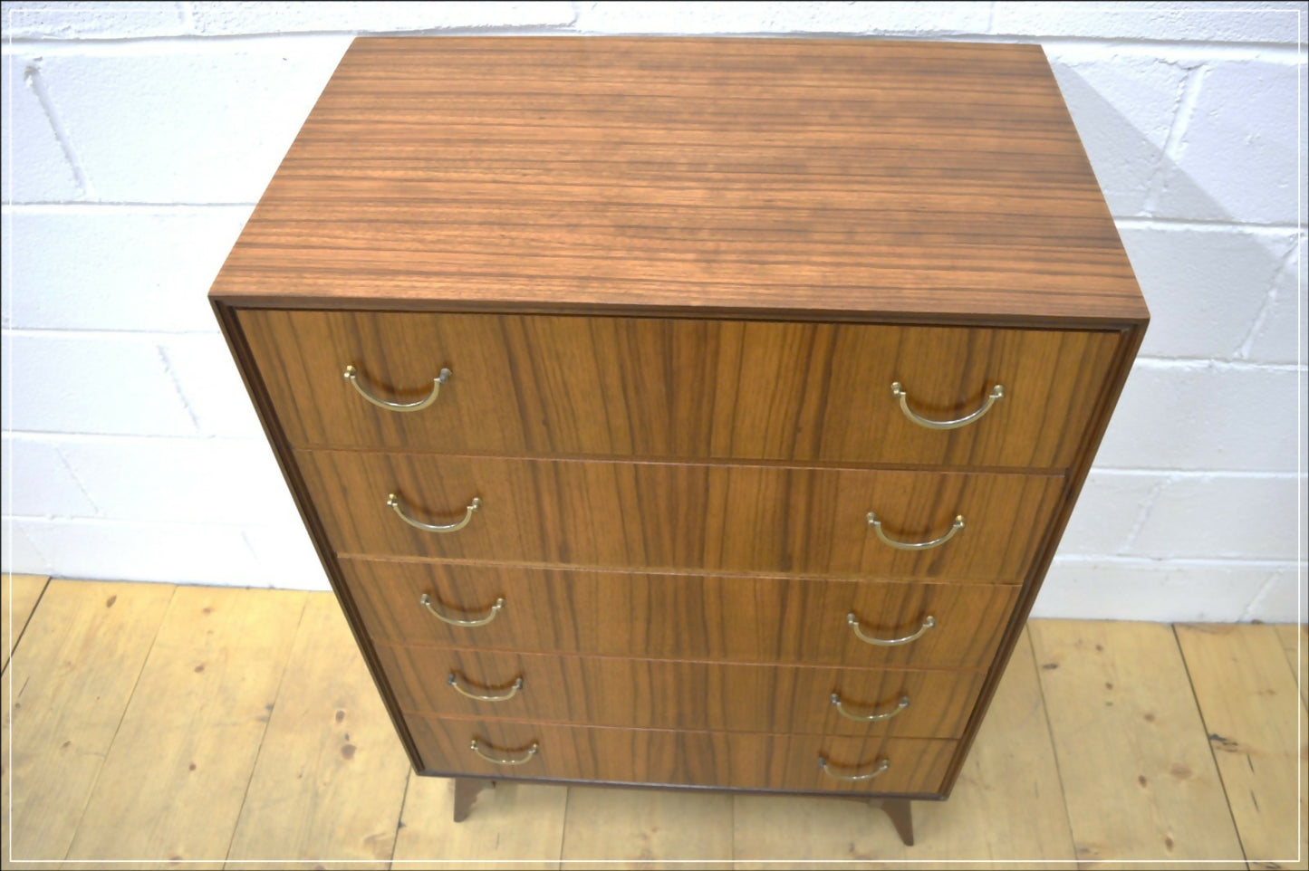 vintage chest of drawers teak Meredew mid century danish design