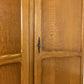 Wardrobe Vintage French Louis Oak Two Door Bedroom Storage Armoire LOT 6536
