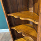 Oak Open Corner Wall Cabinetx