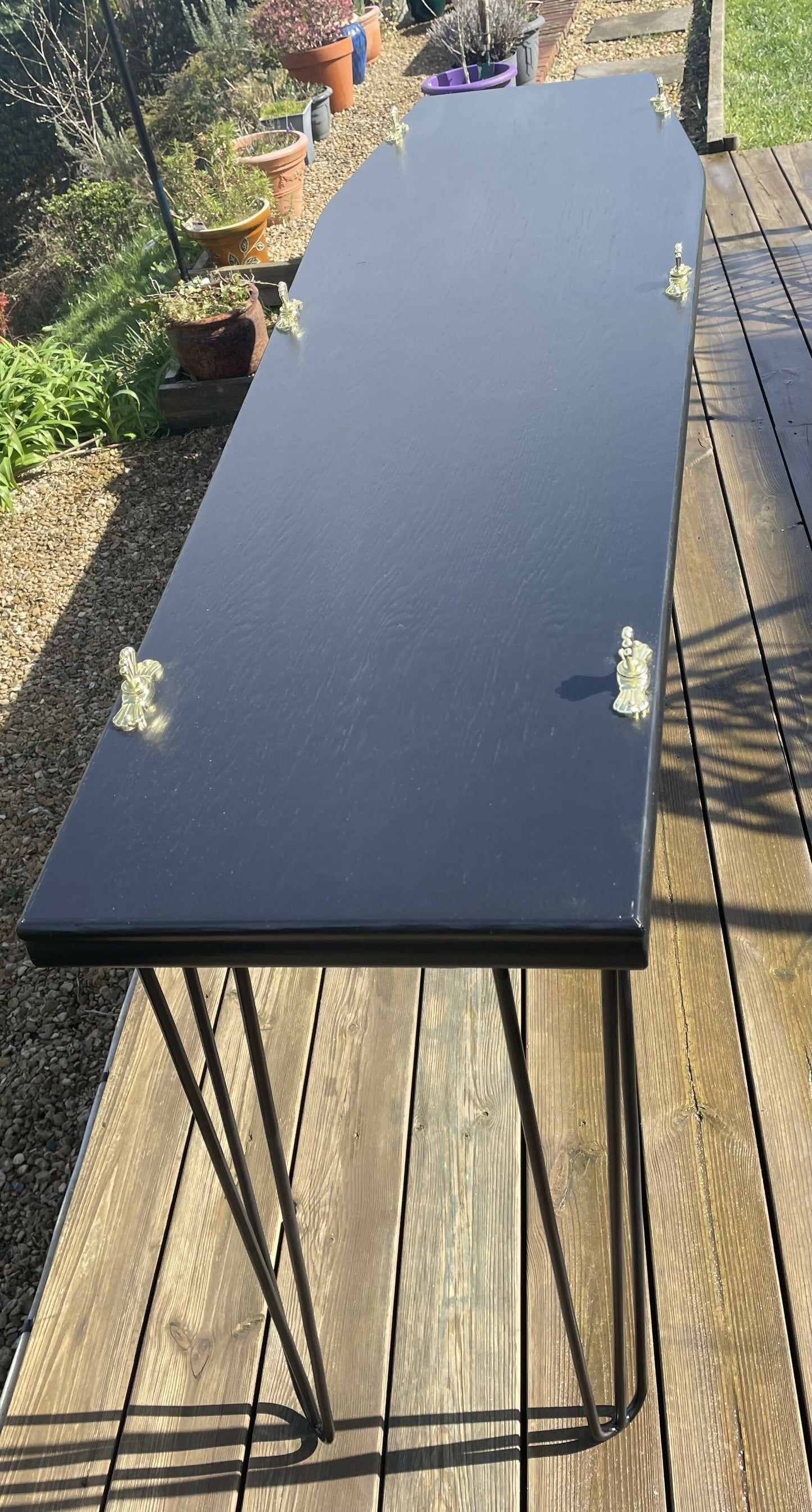 Genuine Coffin Lid Table