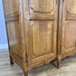 Wardrobe Vintage French Louis XVI Style Oak Four Door Carved Armoire LOT 4877