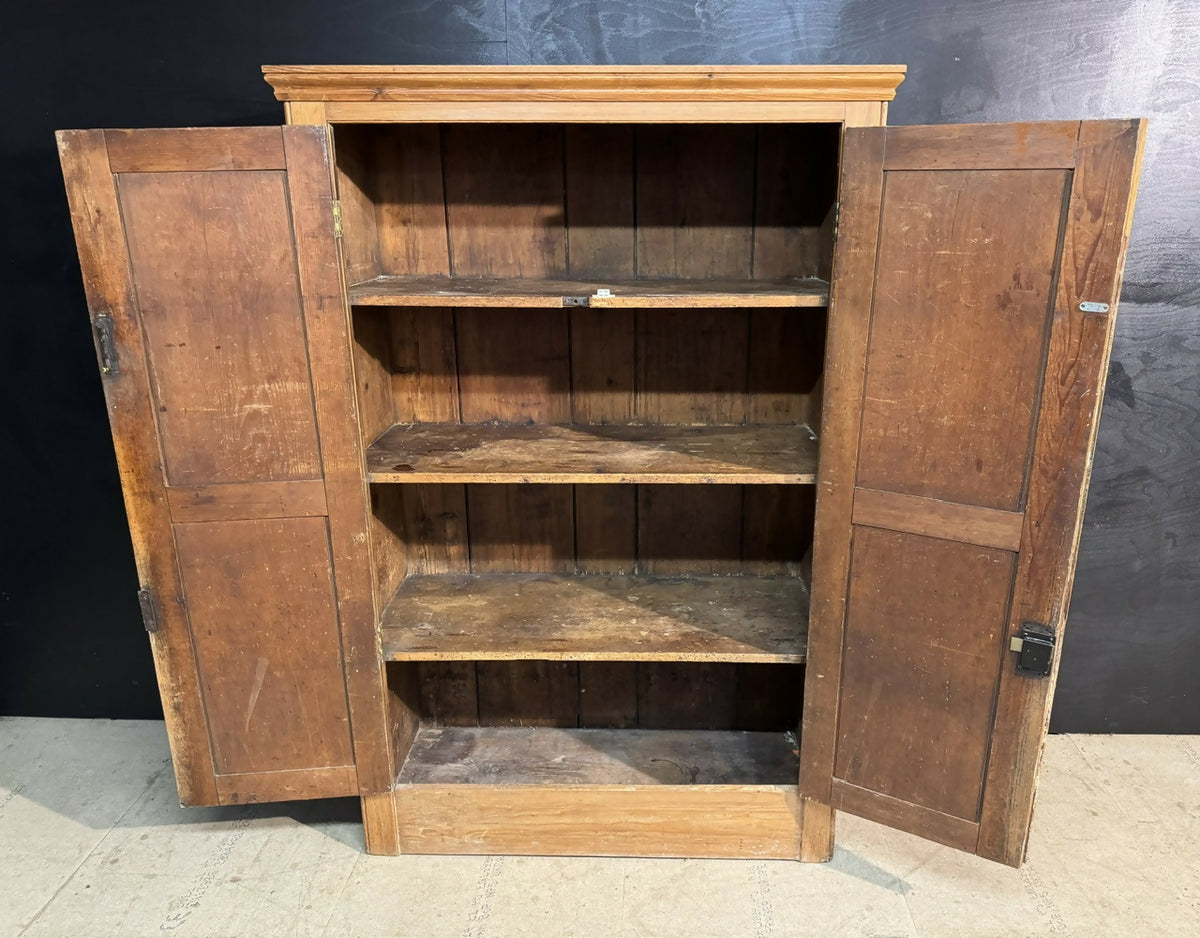 Antique Pine Larder Cupboard