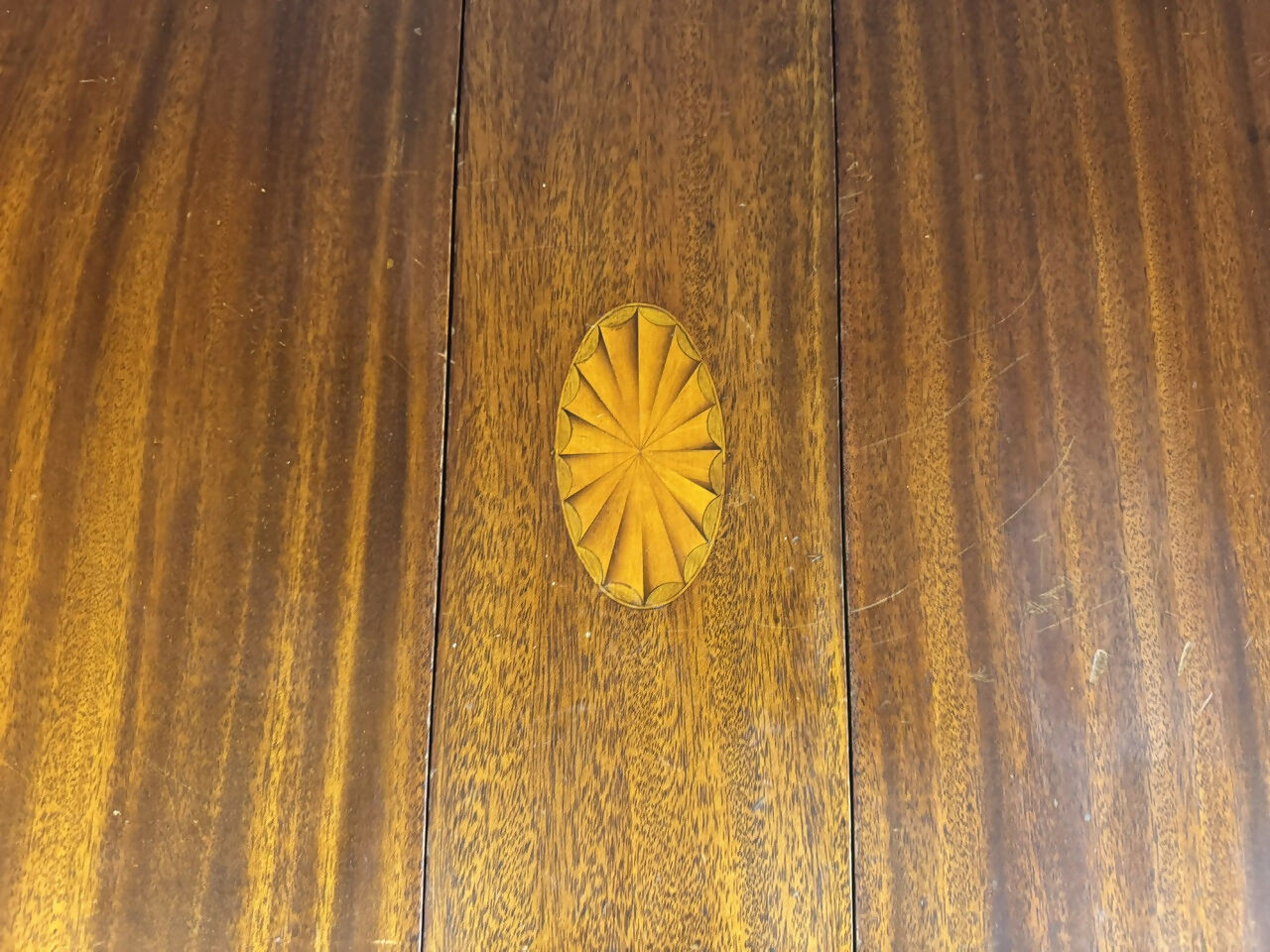 Inlaid Edwardian Sutherland Table