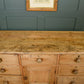 Victorian Pine Sideboard with Cupboard and Drawers