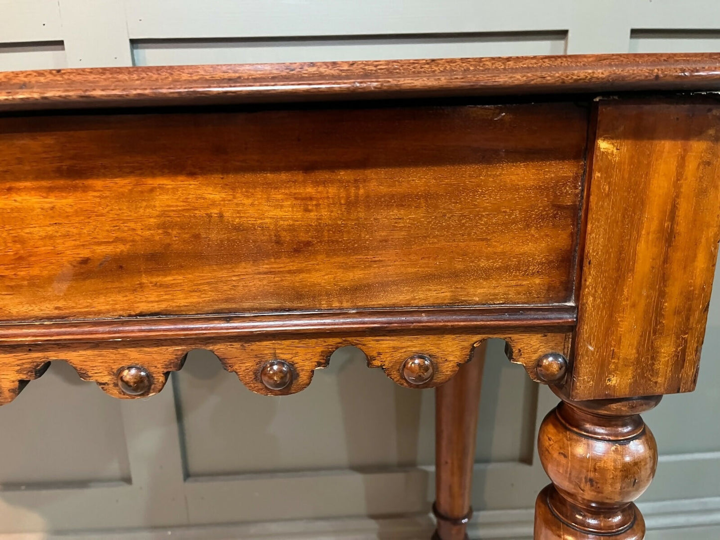 Vintage Side Table Mid 1800’s Mahogany Antique Hall Table
