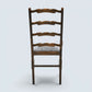 4 Webber Ladderback Dining Chairs with Grey Cushion Pads FREE UK Delivery*