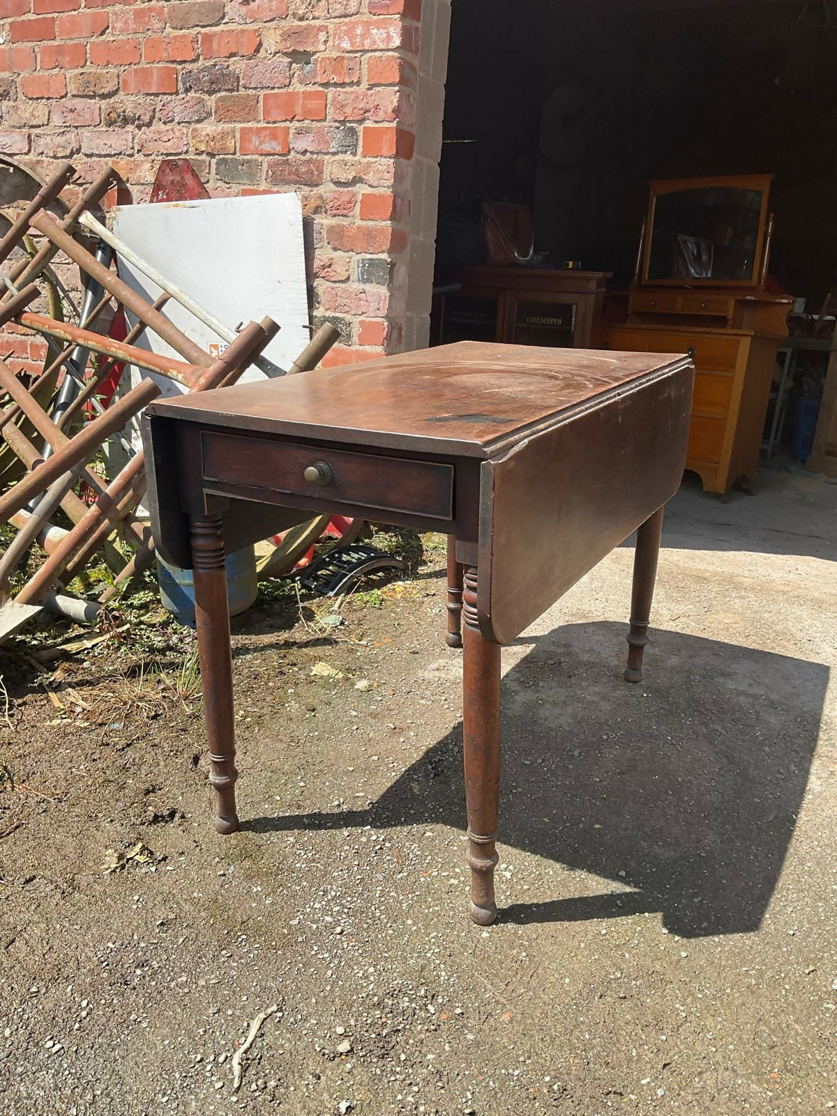 Antique Folding Table