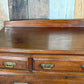 Antique Edwardian Mahogany Breakfront Dressing Three over Two Chest of Drawers, c 1900