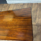 Reproduction Badged 'Strongbow' Two Drawer Side Table with Writing Slide
