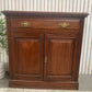Antique Leeds Co-op Mahogany Flip-Top Server / Sideboard - "Our Own Make"