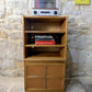Nathan Squares Media Vinyl Unit - Record Player Unit - Mid Century - Teak